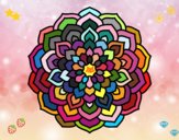 Dibujo Mandala pétalos de flor pintado por carlitoslo