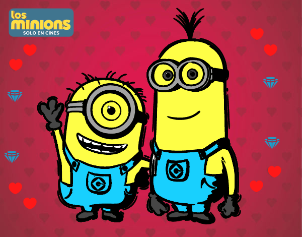 Minions - Carl y Kevin