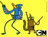 Mordecai y Rigby