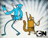 Mordecai y Rigby