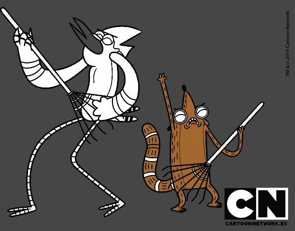 Mordecai y Rigby