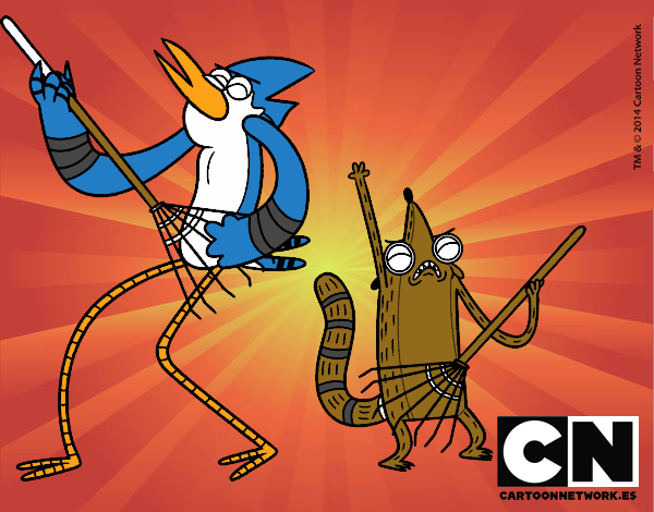 Mordecai y Rigby