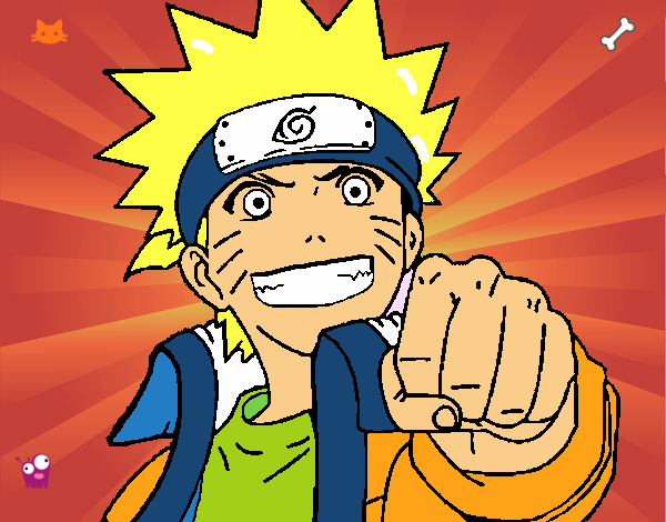 Naruto alegre