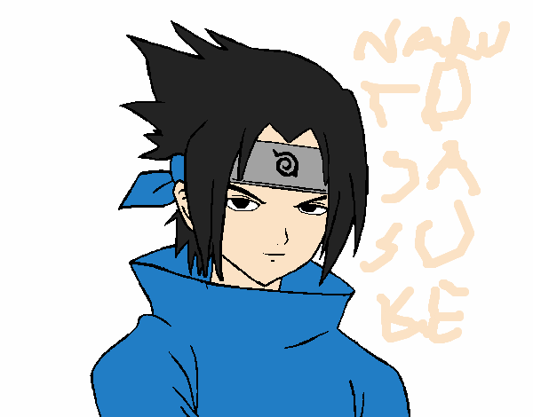 Sasuke enfadado