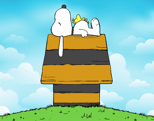 Snoopy durmiendo