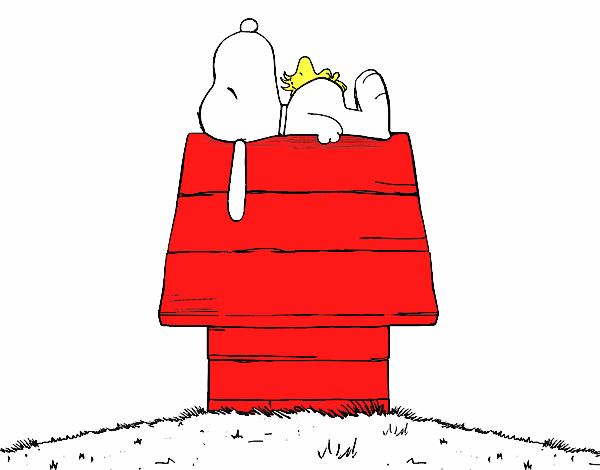 Snoopy durmiendo