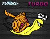 Dibujo Turbo pintado por danielalo