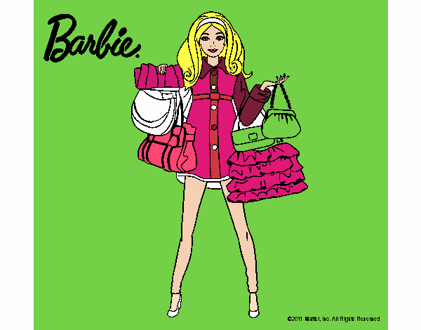 Barbie de compras