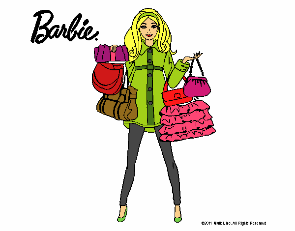 Barbie de compras