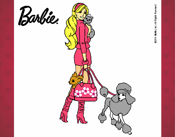 Barbie elegante