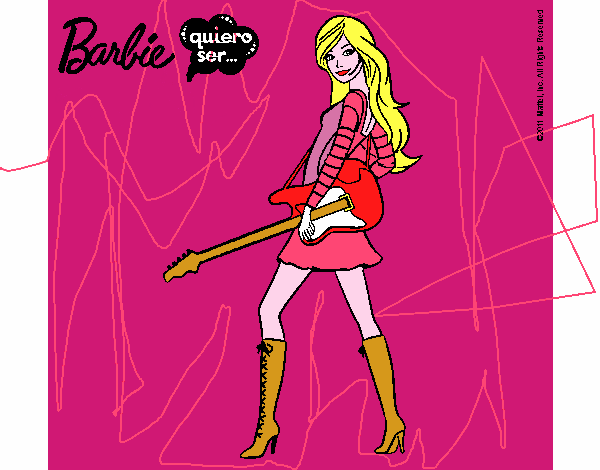 Barbie la rockera