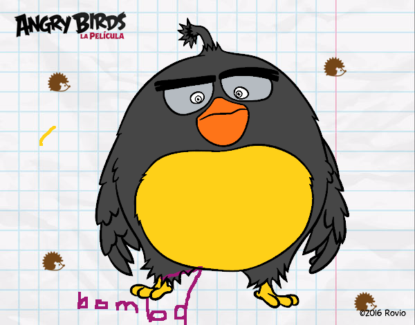 Bomb de Angry Birds