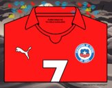 Camiseta del mundial de fútbol 2014 de Chile