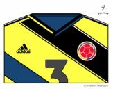 Camiseta del mundial de fútbol 2014 de Colombia