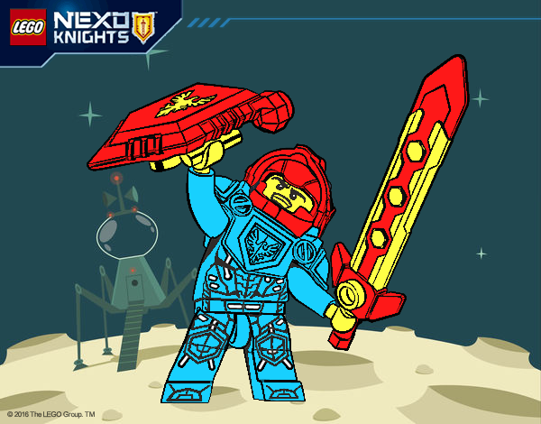 Clay lider de los Nexo Knights