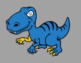 Dinosaurio velociraptor