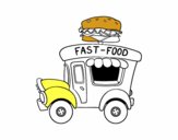 Food truck de hamburguesas