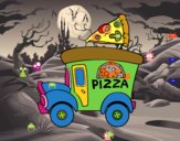 Food truck de pizza