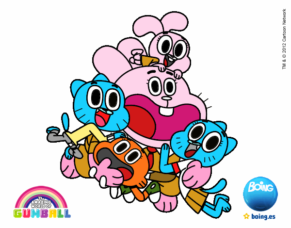 gumball y su familia