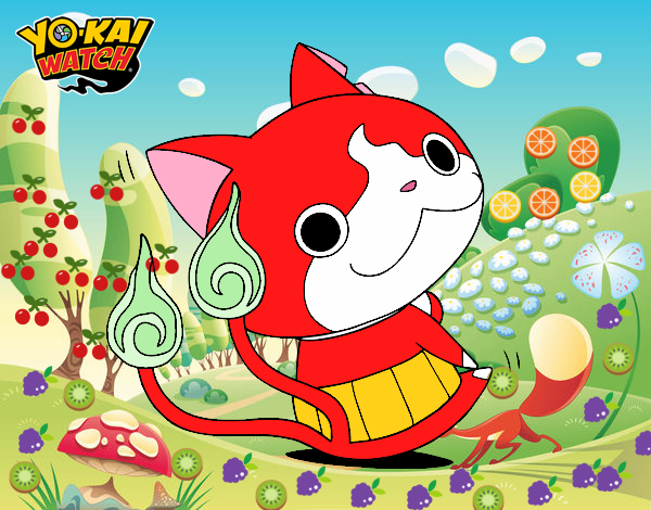 JibanYan sentado