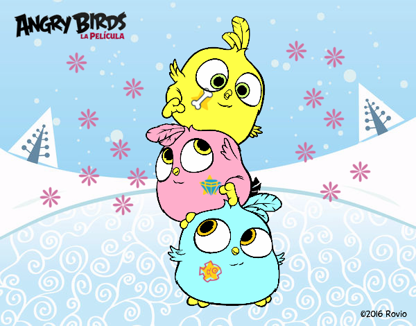 Las crias de Angry Birds