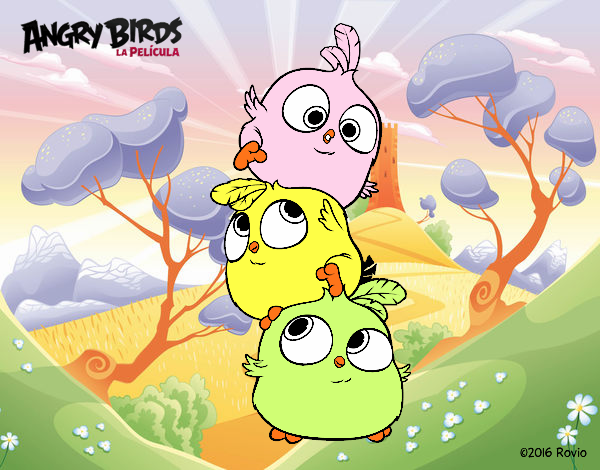 Las crias de Angry Birds