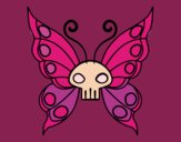 Dibujo Mariposa Emo pintado por danielvis5