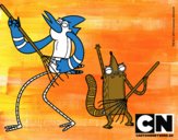 Mordecai y Rigby