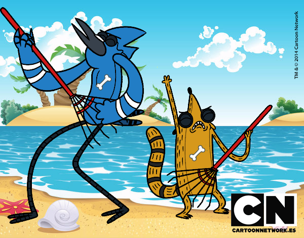 Mordecai y Rigby