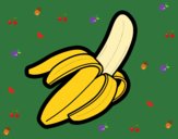 Dibujo Plátano pintado por linda423