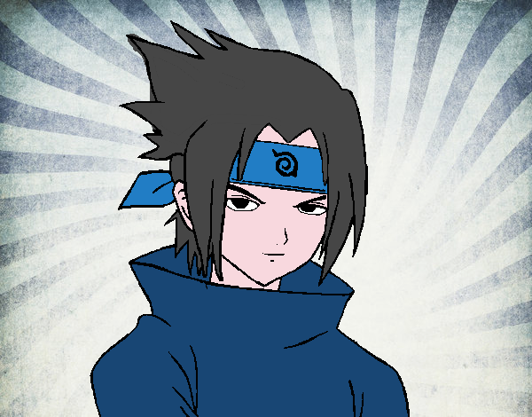 Sasuke enfadado