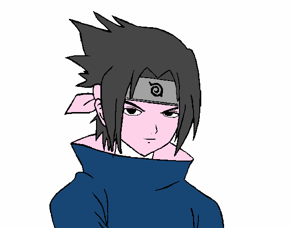 Sasuke enfadado