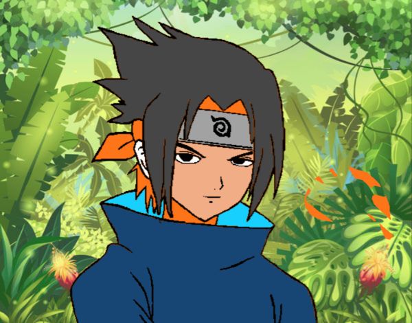 Sasuke enfadado