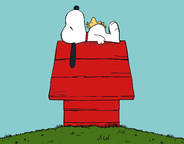 Snoopy durmiendo