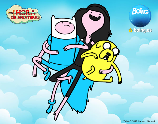 Volando con Marceline