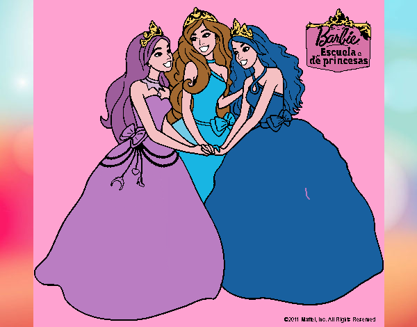 Barbie y sus amigas princesas