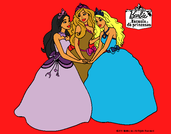 Barbie y sus amigas princesas