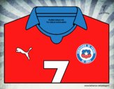 Camiseta del mundial de fútbol 2014 de Chile