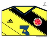 Camiseta del mundial de fútbol 2014 de Colombia