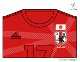 Camiseta del mundial de fútbol 2014 de Japón