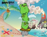 Cerdos verdes de Angry Birds