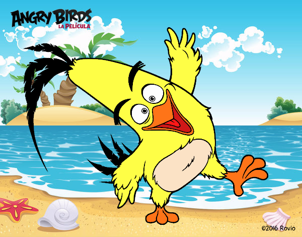 Chuck de Angry Birds la peli