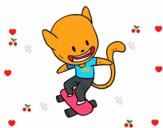 Gato skater