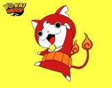 Dibujo Jibanyan a por todas pintado por melzcc1129