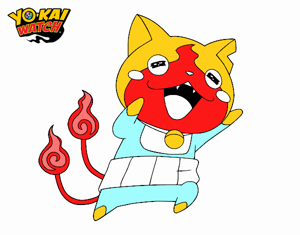 Jibanyan super feliz