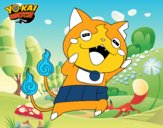 Jibanyan super feliz