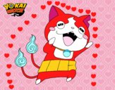 Jibanyan super feliz