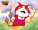 Jibanyan super feliz