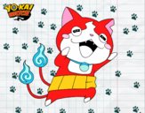 Jibanyan super feliz