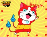 Jibanyan super feliz